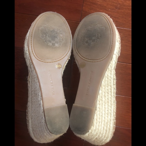 Vince Camuto Wedges Espadrille Shoes - Picture 5 of 6